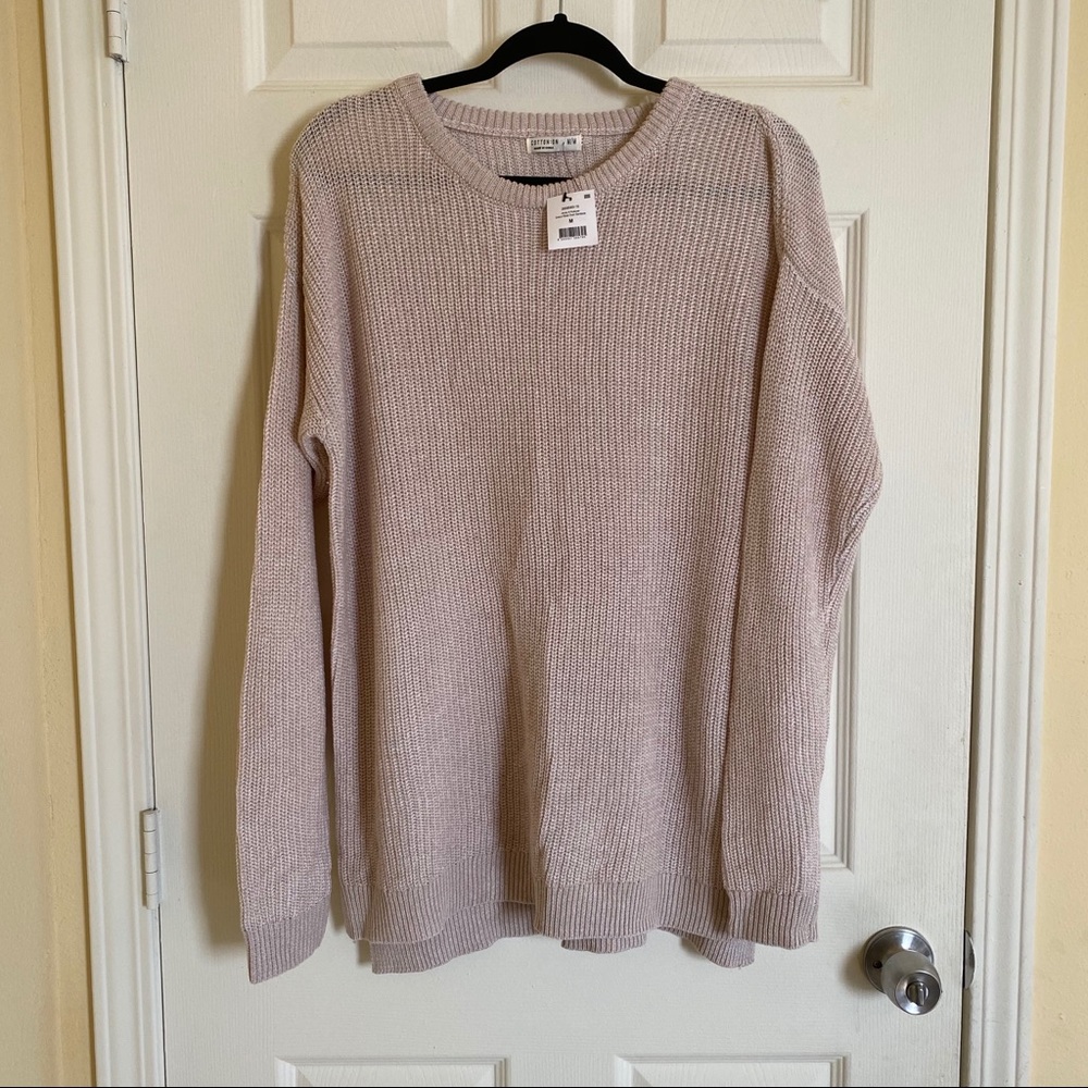 Cotton on beige sweater